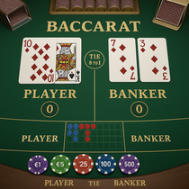 Sushi Casino - Baccarat Table Game - Card Games