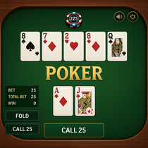 Sushi Casino - Poker Table Game - Texas Hold'em