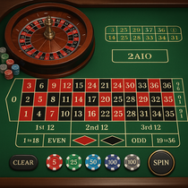 Sushi Casino - Roulette Table Game - European Roulette