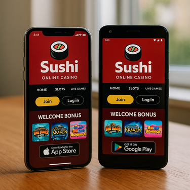 Sushi Casino - Native Apps - iOS and Android